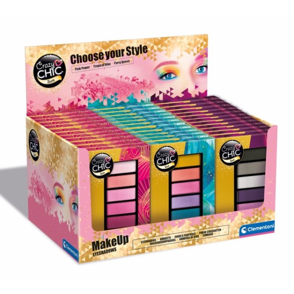 CRAZY CHIC TEEN - EXPOSITOR EYESHADOW - 03-18823CLE CRAZY CHIC TEEN - EXPOSITOR EYESHADOW - 03-18823CLE