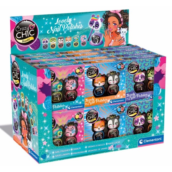 CRAZY CHIC - EXPOSITOR LOVELY NAIL - 03-18824CLE CRAZY CHIC - EXPOSITOR LOVELY NAIL - 03-18824CLE