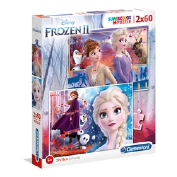B - 2X60 - PUZZLE 2X60 FROZEN 2 - 03-21609CLE