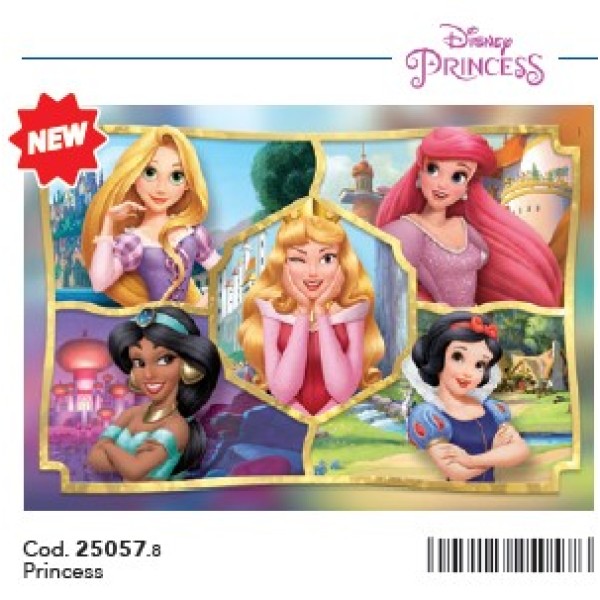 D - 104 - PUZZLE DISNEY PRINCESS - 03-25057CLE