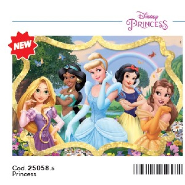 D - 104 - PUZZLE DISNEY PRINCESS - 03-25058CLE