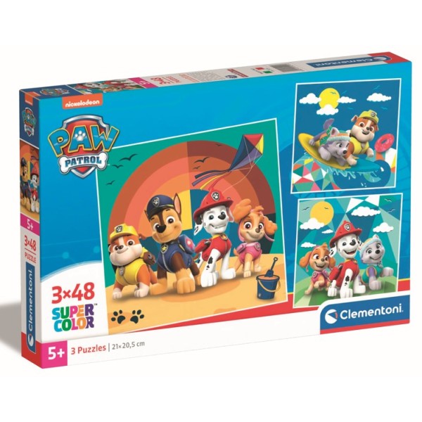 C - 3X48 - PUZZLE 3X48 SQUARE PATRULHA PATA - 03-25291CLE