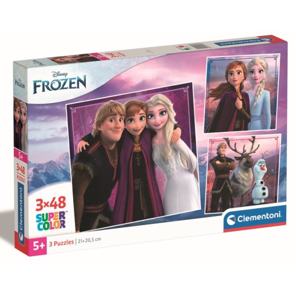 C - 3X48 - PUZZLE 3X48 SQUARE FROZEN - 03-25306CLE