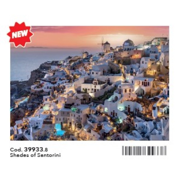 B - 1000 - PUZZLE HQC SHADES OF SANTORINI - 03-39933CLE
