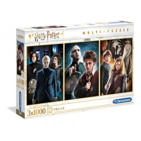 B - 1000 - PUZZLE 3X1000 HARRY POTTER - 03-61884CLE