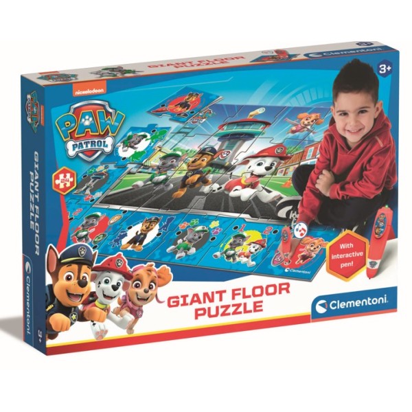 TAPETE PUZZLE + JOGO INTERATIVO PATRULHA PATA - 03-61970CLE
