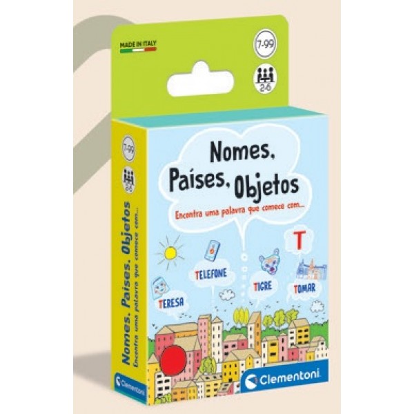 JOGO CARTAS NOMES, COISAS, CIDADES - 03-67298CLE