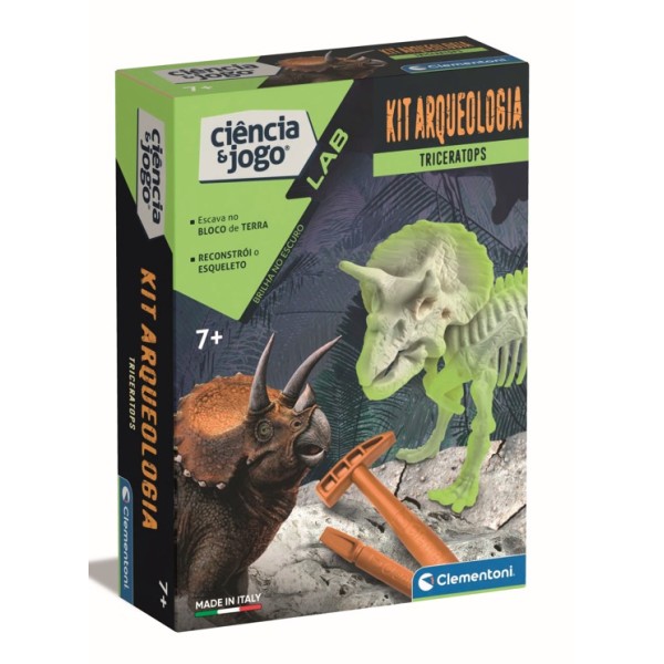 KIT ARQUEOLOGIA - TRICERATOPS - 03-67370CLE