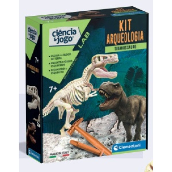 KIT ARQUEOLOGIA - TIRANOSSAURO REX - TIRANOSSAURO REX - 03-67738CLE