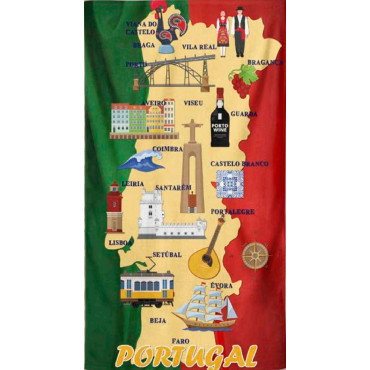 PORTUGAL - TOALHA PR...