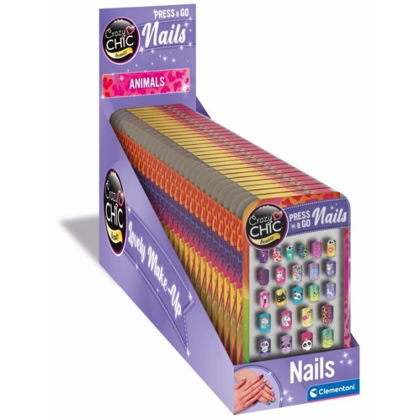 CRAZY CHIC - NAIL ANIMAIS - 03-18897CLE CRAZY CHIC - NAIL ANIMAIS - 03-18897CLE