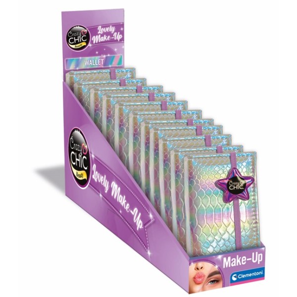 CRAZY CHIC - WALLET MAKE UP STAR - 03-18904CLE CRAZY CHIC - WALLET MAKE UP STAR - 03-18904CLE