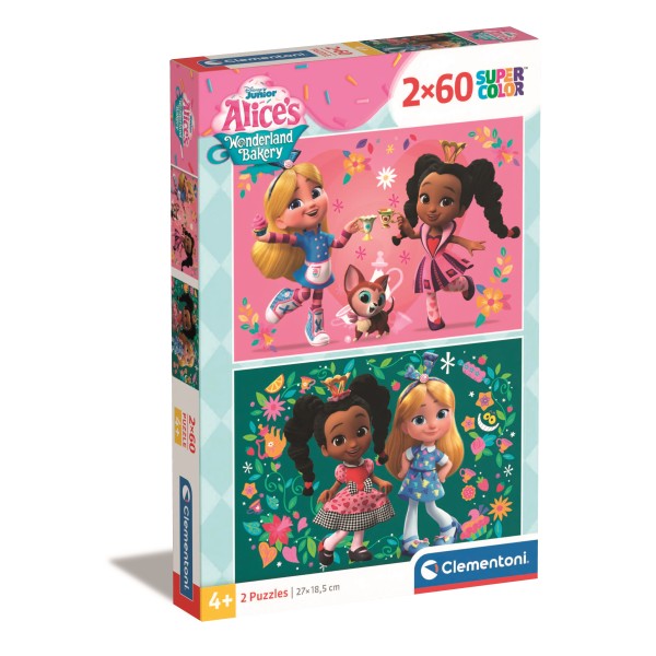 B - 2X60 PUZZLE DISNEY ALICE BAKERY - 03-24814CLE