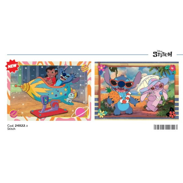 B - 2X60 - PUZZLE STITCH - 03-24822CLE