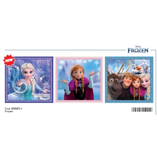 C - 3X48 - PUZZLE FROZEN - 03-25021CLE