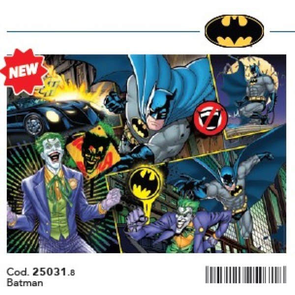 D - 104 - PUZZLE BATMAN 2025 - 03-25031CLE