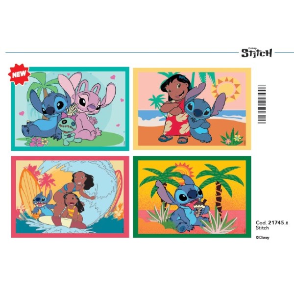 F - 4IN1 - PUZZLE STITCH - 03-21745CLE