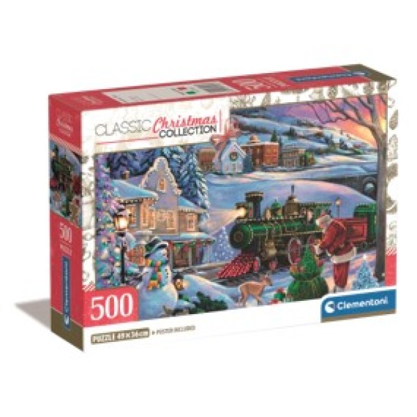 A - 500 PUZZLE CHRISTMAS TRAIN - 03-35566CLE