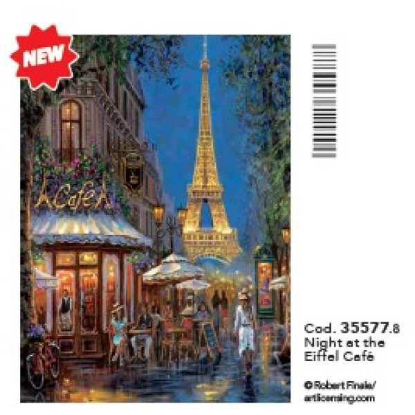 A - 500 - PUZZLE HQC NIGHT AT THE EIFFEL CAFE - 03-35577CLE