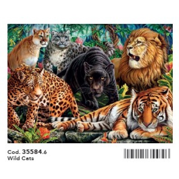A - 500 - PUZZLE HQC WILD CATS - 03-35584CLE