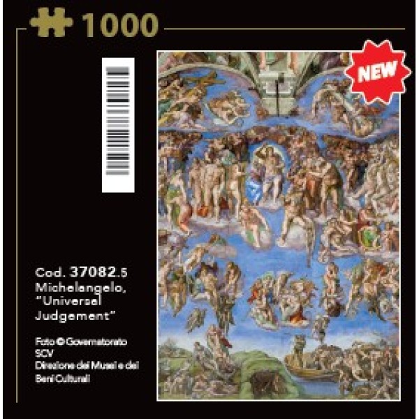 B - 1000 - PUZZLE VATICANI MICHELANGELO - 03-37082CLE