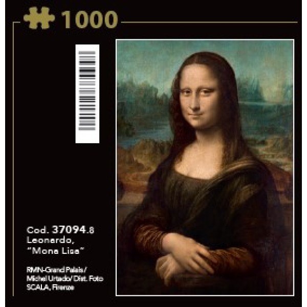 B - 1000 - PUZZLE LEONARDO MONA LISA - 03-37094CLE