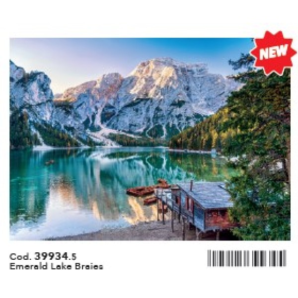 B - 1000 PUZZLE HQC EMERALD LAKE BRAINES - 03-39934CLE