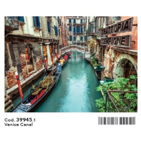 B - 1000 - PUZZLE HQC VENICE CANAL - 03-39945CLE
