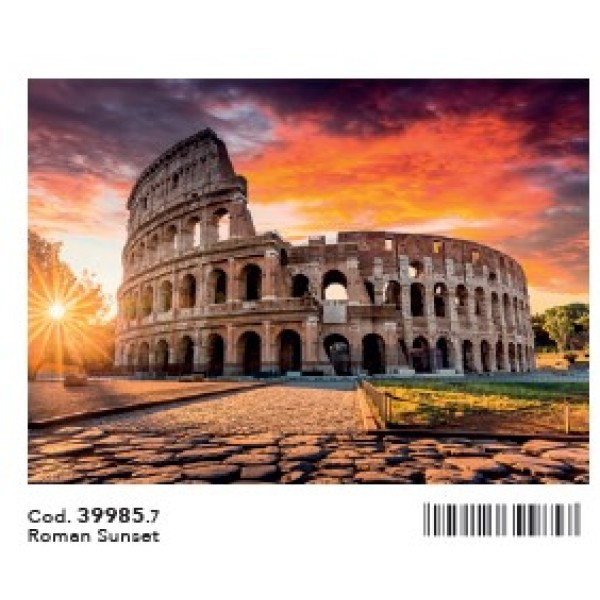 B - 1000 - PUZZLE HQC ROMAN SUNSET - 03-39985CLE
