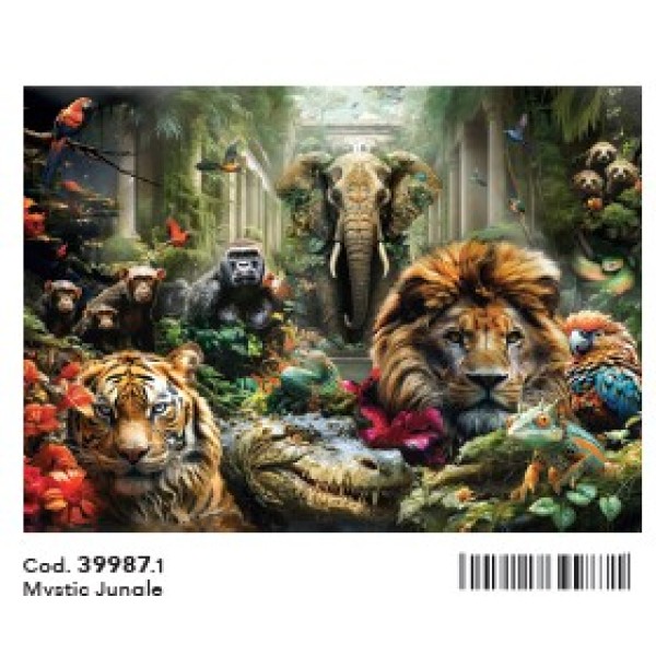 B - 1000 - PUZZLE HQC MYSTIC JUNGLE - 03-39987CLE
