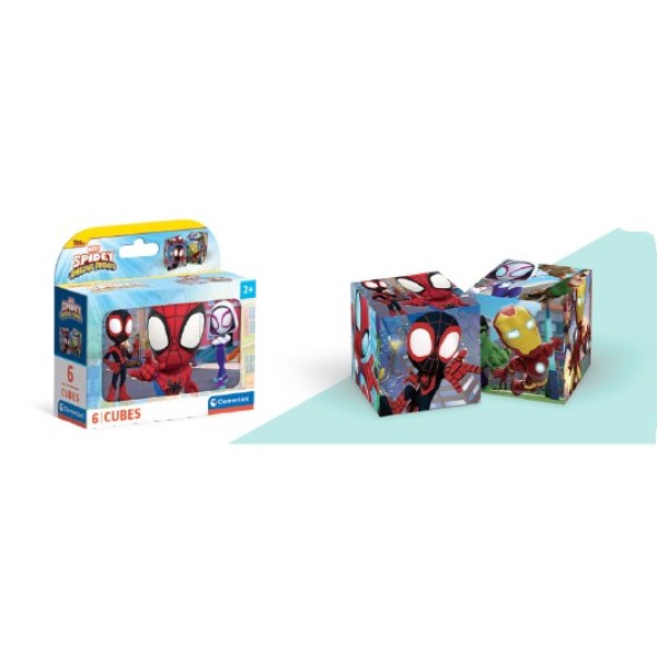  CUBOS 6 SPIDEY AND HIS AMAZING - 03-40661CLE