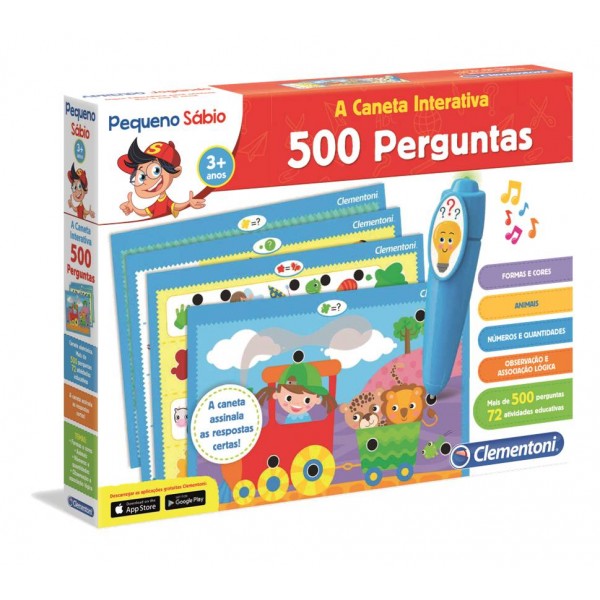 500 Perguntas Caneta  Interativa - 67221