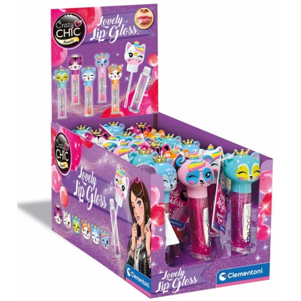 CRAZY CHIC - LIP GLOSS ANIMAIS - 18806 - 03-81361CLE CRAZY CHIC - LIP GLOSS ANIMAIS - 18806 - 03-81361CLE
