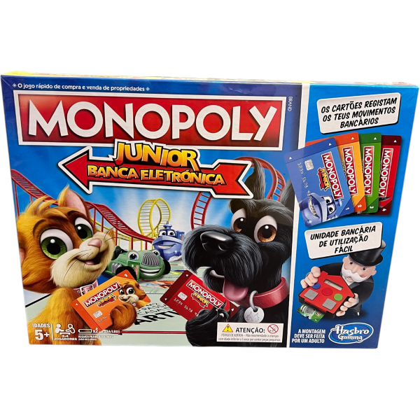 JOGOS - MONOPOLIO JUNIOR BANCA ELECTRONICA - 26-E1842190