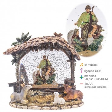 PRESEPIO LANTERNA C/...