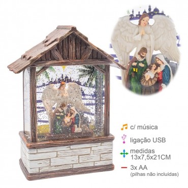 PRESEPIO LANTERNA C/...