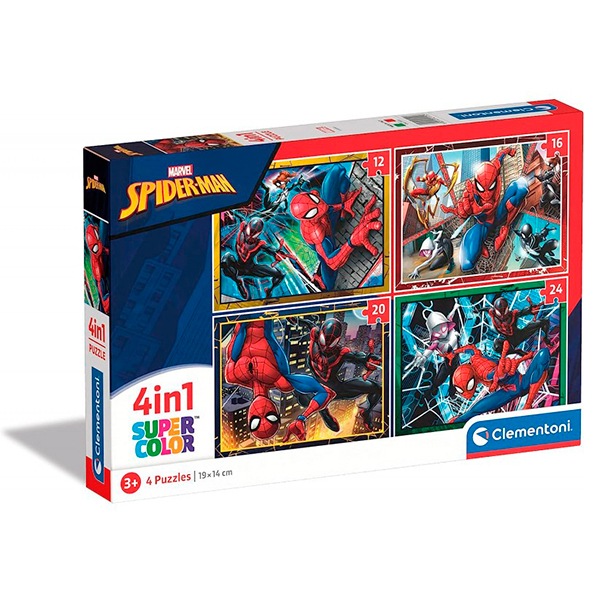F - 4IN1 - PUZZLE 4IN1 MARVEL - 03-21515CLE