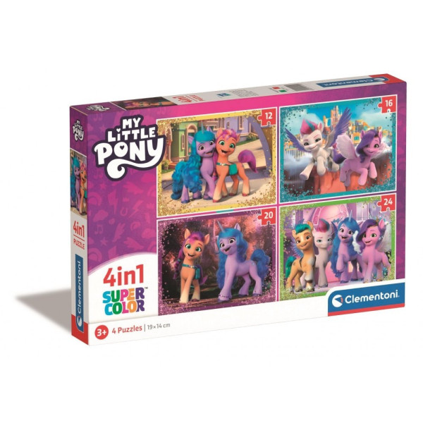 F - 4IN1 - PUZZLE 4IN1MY LITTLE PONY - 03-21519CLE
